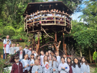 Estudantes do Colégio São Luiz visitam RPPN Chácara Edith