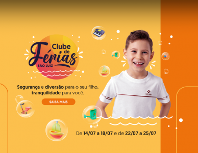 Clube de Férias do Colégio São Luiz inicia dia 14 de julho