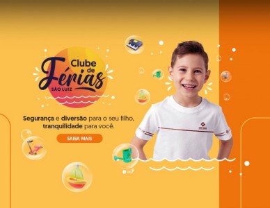 Clube de Férias é opção durante as férias de julho