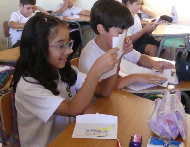 Estudantes do Chile recebem cartas do São Luiz