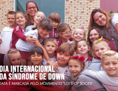 Um colégio pela conscientização da Síndrome de Down