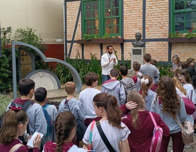  Visita ao museu Casa de Brusque