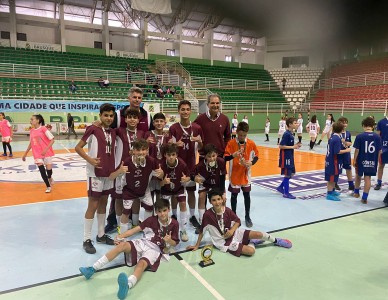 Futsal Masculino Mirim é campeão
