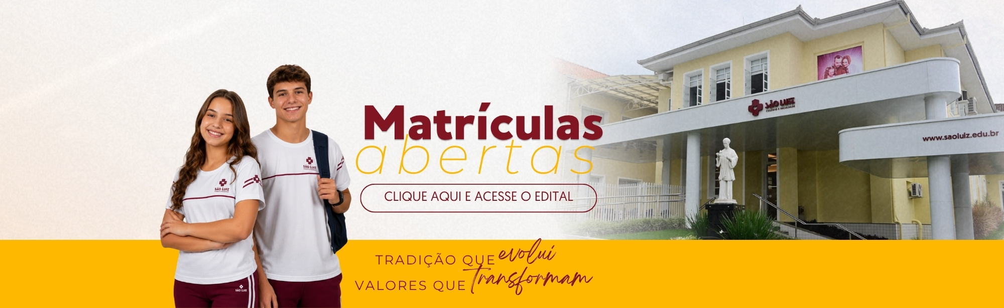 edital matrículas 2027